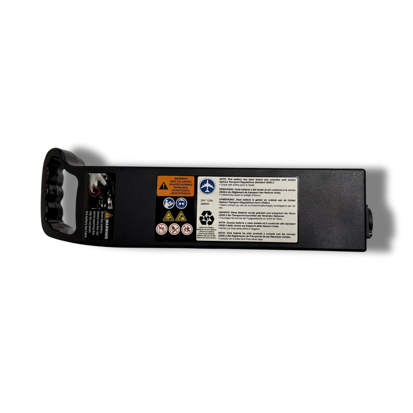 Battery Box with Battery 24V 12Ah, with Packaging, Jazzy Carbon (Innuovo: 5515-080)